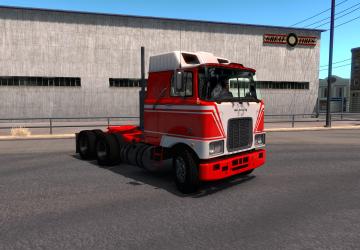 Мод Mack F700 версия 1.0 для American Truck Simulator (v1.35.x)