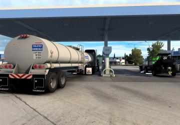 Мод Mack RS700L & Fruehauf Tanker версия 1.5 для American Truck Simulator (v1.48 и 1.49)