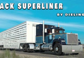 Мод Mack Superliner версия 2.1.1 для American Truck Simulator (v1.46.x)