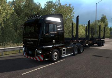 Мод Man TGX Euro 6 версия 1.0 для American Truck Simulator (v1.33.x, 1.34.x)