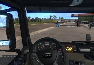 Мод Man TGX Euro 6 версия 1.0 для American Truck Simulator (v1.33.x, 1.34.x)