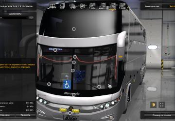 Мод Marcopolo G7 1600 6X2 LD версия 1.0 для American Truck Simulator (v1.31.x)