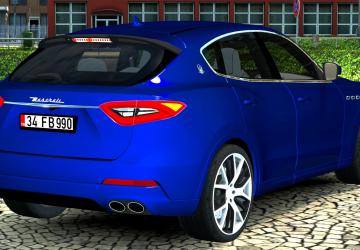 Мод Maserati Levante 2017 версия 3.0 для American Truck Simulator (v1.40.x, 1.41.x)