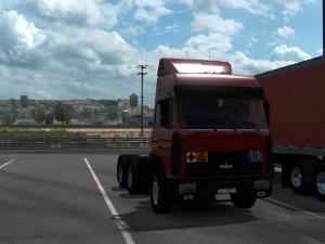 Мод МАЗ-5432-6422 версия 5.03 для American Truck Simulator (v1.6.x, - 1.30.x)
