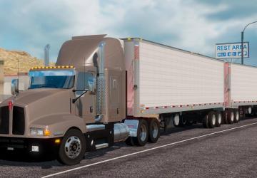 Мод Mega Pack Kenworth T800 - T600 - T660 версия 1.0 для American Truck Simulator (v1.35.x, 1.36.x)