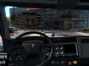 Мод МЕГАПак улучшений интерьеров\экстерьеров версия 1.4.1 для American Truck Simulator (v1.29.x, 1.30.x)