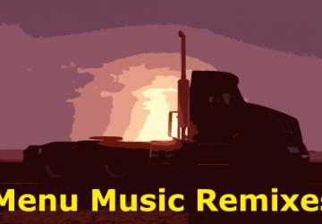 Мод Menu Music Remixes версия 1.1 для American Truck Simulator (v1.37.x, 1.38.x)