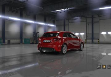 Мод Mercedes Benz A45 версия 1.2 для American Truck Simulator (v1.33.x, 1.34.x)