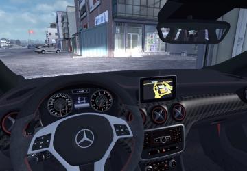 Мод Mercedes Benz A45 версия 2.4 для American Truck Simulator (v1.48.x)