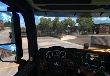 Мод Mercedes-Benz Arocs Agrar версия 1.0 для American Truck Simulator (v1.31.x, - 1.34.x)