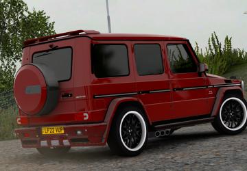 Мод Mercedes-Benz G65 Gelandewagen версия 4.6 для American Truck Simulator (v1.47.x)