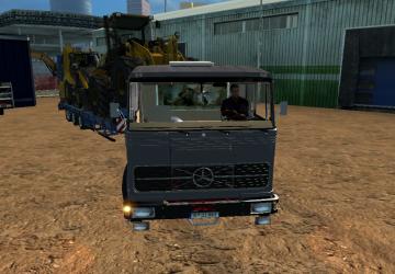 Мод Mercedes-Benz LPS 1632 версия 1.0 для American Truck Simulator (v1.31.x, 1.32.x)