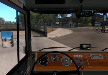 Мод Mercedes-Benz LPS 1632 версия 1.1 для American Truck Simulator (v1.32.x, 1.33.x)