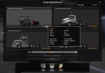 Мод Mercedes-Benz LPS 1632 версия 1.2 для American Truck Simulator (v1.32.x, - 1.34.x)