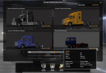 Мод Mercedes-Benz LPS 1632 версия 1.2 для American Truck Simulator (v1.32.x, - 1.34.x)