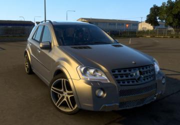 Мод Mercedes Benz ML63 AMG 2009 версия 1.3 для American Truck Simulator (v1.50.x)