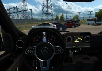 Мод Mercedes-Benz Sprinter 2019 версия 1.2 для American Truck Simulator (v1.35.x, 1.36.x)