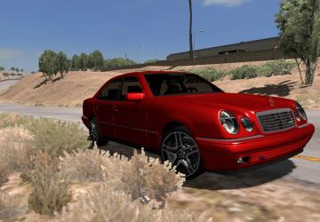 Мод Mercedes Benz W210 версия 2.7 для American Truck Simulator (v1.54.x)