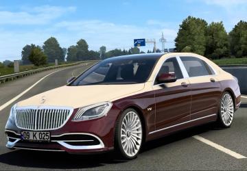Мод Mercedes Maybach S650 версия 1.7 для American Truck Simulator