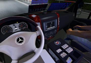 Мод Mercedes Sprinter 2017 Dolmus версия 1.2 для American Truck Simulator (v1.33.x, 1.34.x)