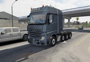 Мод Mercedes Trucks Megapack версия 1.0 для American Truck Simulator (v1.28.x, - 1.30.x)