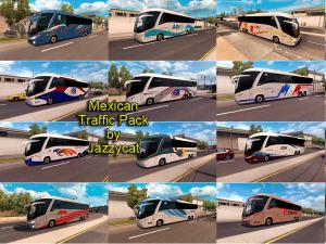 Мод Mexican Traffic Pack версия 1.4 для American Truck Simulator (v1.6)