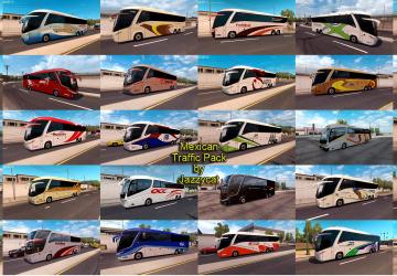 Мод Mexican Traffic Pack версия 1.7.1 для American Truck Simulator (v1.32.x, 1.33.x)