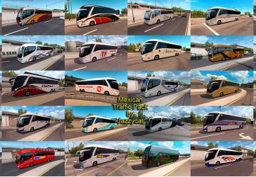 Мод Mexican Traffic Pack версия 1.7.1 для American Truck Simulator (v1.32.x, 1.33.x)