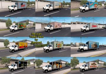 Мод Mexican Traffic Pack версия 1.8 для American Truck Simulator (v1.32.x, 1.33.x)