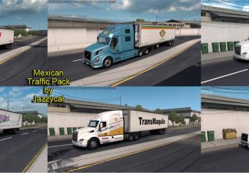 Мод Mexican Traffic Pack версия 2.0 для American Truck Simulator (v1.35.x, 1.36.x)