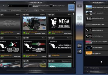 Карту Mexssimap версия 1.4 Beta для American Truck Simulator (v1.35.x)