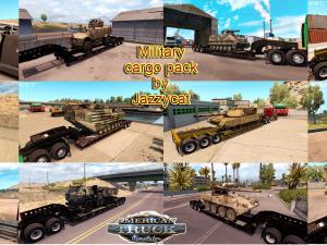 Мод Military Cargo Pack версия 1.0.1 для American Truck Simulator (v1.6)