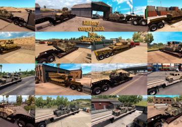 Мод Military Cargo Pack версия 1.1.1 для American Truck Simulator (v1.31.x)