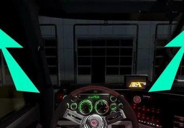 Мод Мини зеркала версия 1.0 для American Truck Simulator (v1.4.x, - 1.38.x)