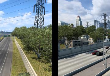 Карту Minor Urban Overhaul версия 15.1 для American Truck Simulator (v1.44.x)