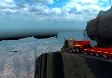 Карту MONKAMX MAP версия 2.0 для American Truck Simulator (v1.36.x)