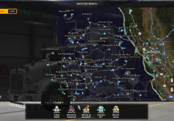 MONKAMX MAP версия 3.3 для American Truck Simulator (v1.38.x, 1.39.x)
