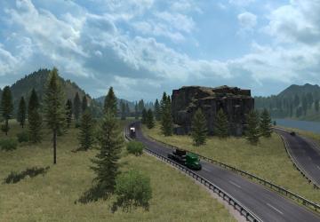 Карту Montana Expansion версия 0.1.0.4 для American Truck Simulator (v1.35.x)