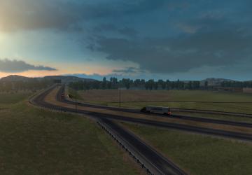 Карту Montana Expansion версия 0.3 для American Truck Simulator (v1.36.x, 1.37.x)