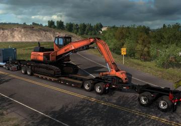 Мод Multiple Trailers in Traffic версия 6.0 для American Truck Simulator (v1.36.x)