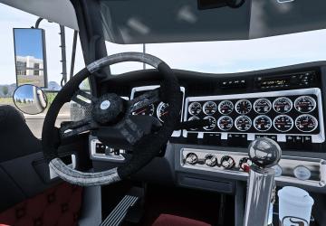 Мод New and Improved Steering Wheel версия 1.0 для American Truck Simulator (v1.40.x, 1.41.x)