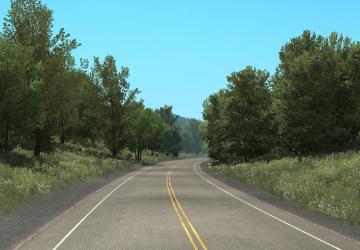 Мод New Summer Graphics & Weather версия 1.0 для American Truck Simulator (v1.37.x)