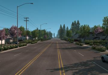 Мод New Summer Graphics & Weather версия 1.0 для American Truck Simulator (v1.37.x)