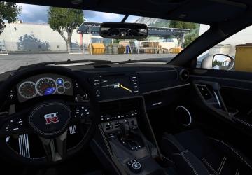 Мод Nissan GTR 2017 версия 1.5 для American Truck Simulator (v1.49.x)