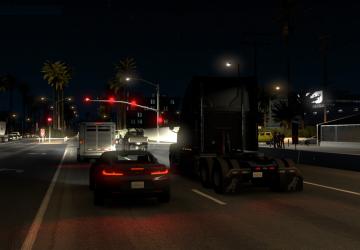 Мод Улучшенный свет всего транспорта для слабых ПК v5.1 (28.08.23) для American Truck Simulator (v1.46.x, - 1.48.x)