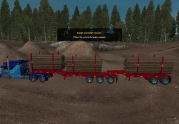 Мод Ownable Arctic Logging Trailer версия 1.39 для American Truck Simulator (v1.39.x)