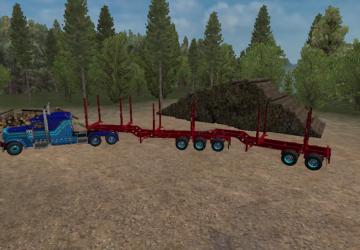 Мод Ownable Arctic Logging Trailer версия 1.39 для American Truck Simulator (v1.39.x)