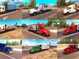 Мод Painted Truck Traffic Pack версия 1.1 для American Truck Simulator (v1.6.x, 1.28.x)