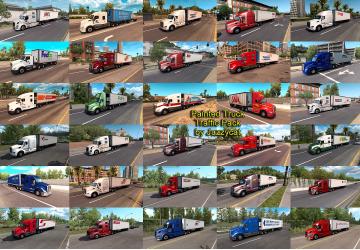 Мод Painted Truck Traffic Pack версия 2.7 для American Truck Simulator (v1.35.x)