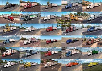 Мод Painted Truck Traffic Pack версия 3.1 для American Truck Simulator (v1.35.x, 1.36.x)